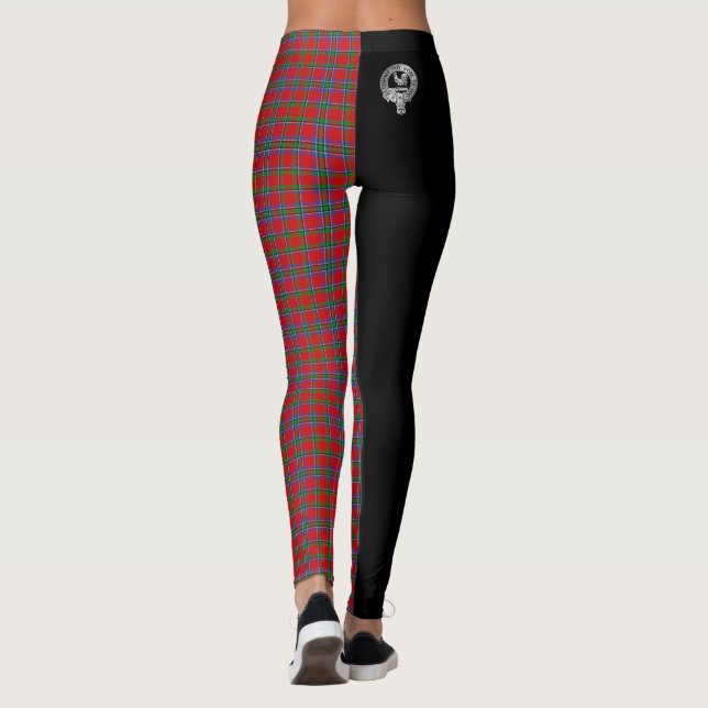 Legging Clan Sinclair Crest & Tartan (Verso)