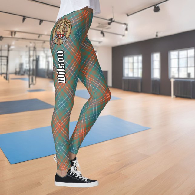 Legging Clan Wilson Antigo Tartan (Criador carregado)