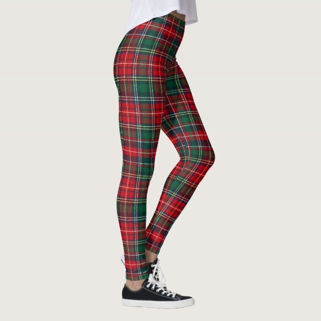 Legging Classic Tartan Plaid Christmas (Direita)