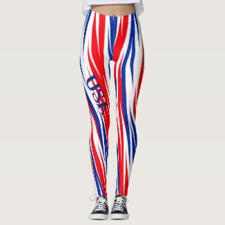 Legging Clássico colorido dos EUA