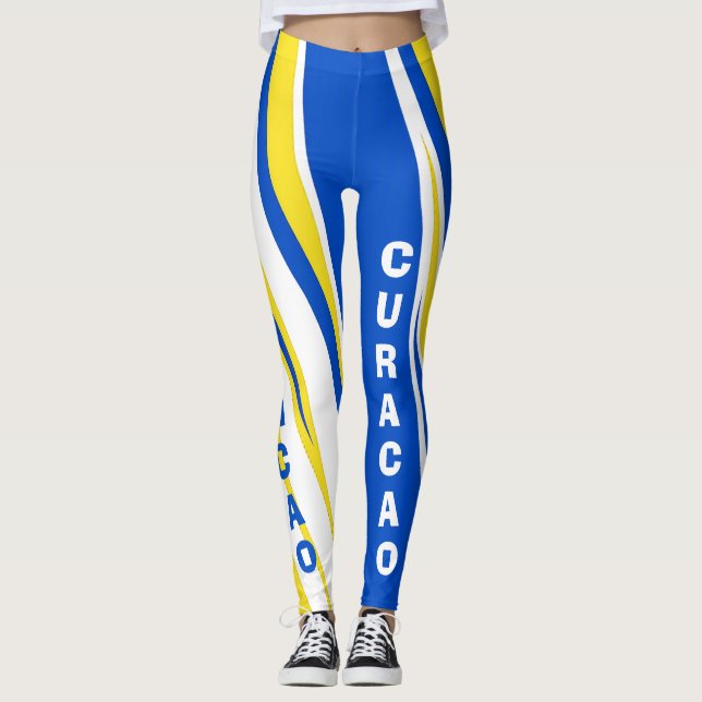 Legging Clássico de Curaçao colorido  (Frente)