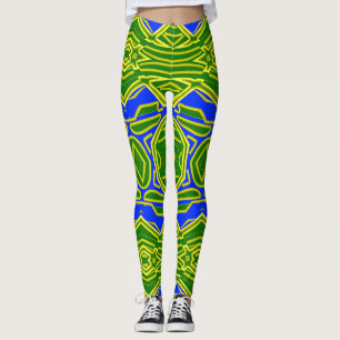 Legging Clássico multicolor moderno "Ratti_Creative_Arts"