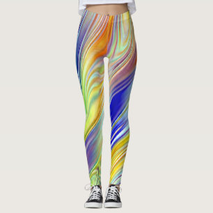 Legging Clássico multicolor moderno "Ratti_Creative_Arts" 