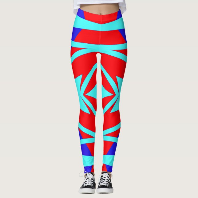 Legging Clássico multicolorido moderno "Ratti_Creative_Art (Frente)