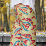 Legging Clássico William Morris Turco Bed Impressão<br><div class="desc">Eterno Elegance: Adicione um toque de charme clássico ao seu guarda-roupa com estas leggings inspiradas por William Morris! Com seu padrão ousado e vibrante, essas leggings oferecem uma mistura perfeita de estilo sofisticado e talento confortável. Ideal para visto ativo e casual, eles elevarão qualquer equipamento. Compre agora e abraça a...</div>