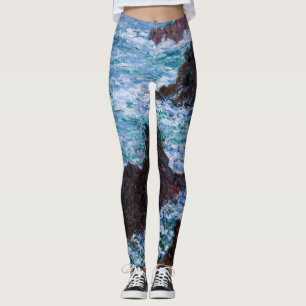 Legging Claude Monet - As Rochas de Belle-Ile, Costa Selva