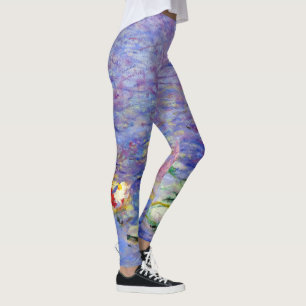 Legging Claude Monet - Lírios Hídricos
