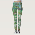 Legging Claude Monet, Ponte Japonesa. Impressionismo<br><div class="desc">Claude Monet "A Ponte Japonesa". Impressionismo arte.</div>