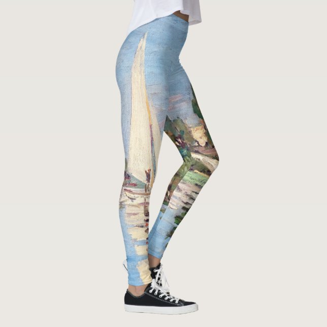 Legging Claude Monet - Regattas em Argenteuil (Direita)