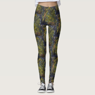 Legging Claude Monet Salgueiro Impressionista Arte