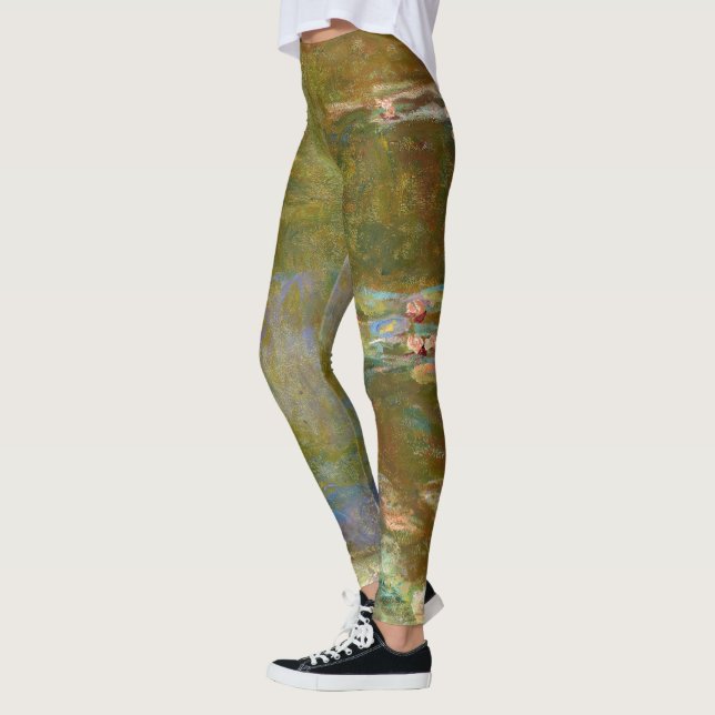 Legging Claude Monet - Water Lily Pond 1917 (Esquerda)