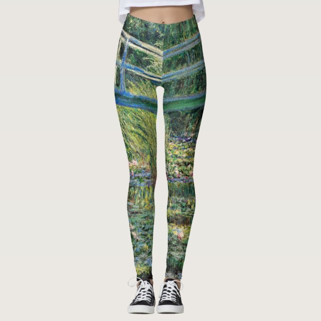 Legging Claude Monet - Water Lily Pond & Japanesese Bridge (Frente)