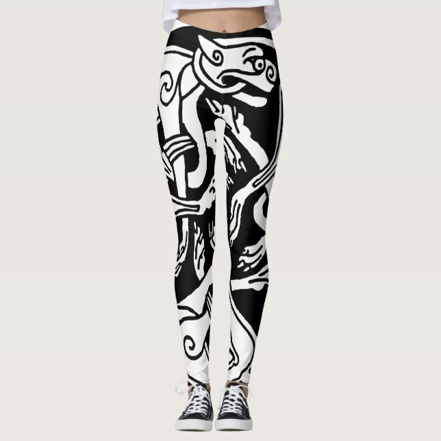 Legging Cobras celtas da Irlanda (Frente)
