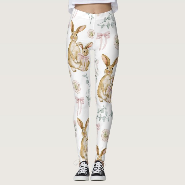 Legging Coelhinhos Bonitos (Frente)