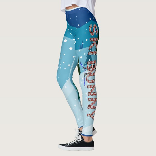 Legging Coelho SUPERIOR da neve (Esquerda)