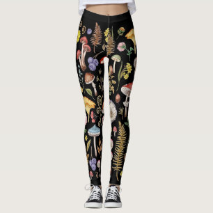 Legging Cogumelo, Cogumelo Mágico, Cogumelo Da Natureza