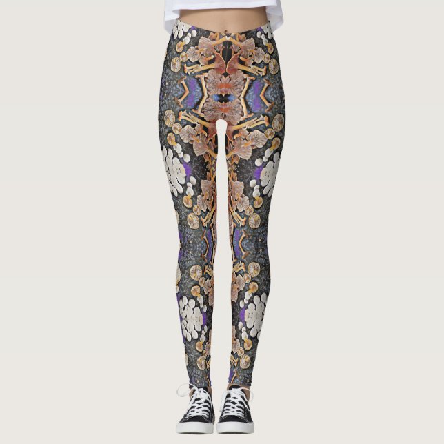 Legging Cogumelo Forragers modelado (Frente)