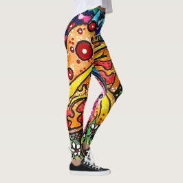 Legging Cogumelo Selvagem e Divertido