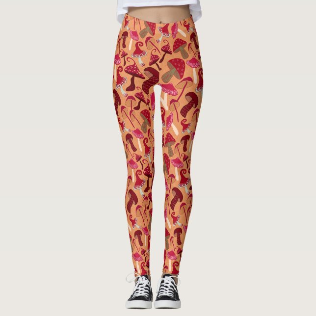 Legging Cogumelos Cujos (Frente)