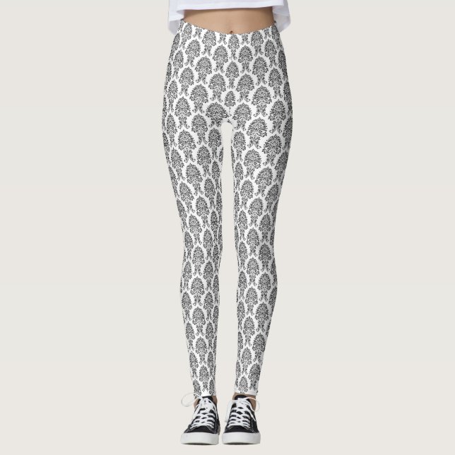 Legging Cogumelos Florais (Frente)