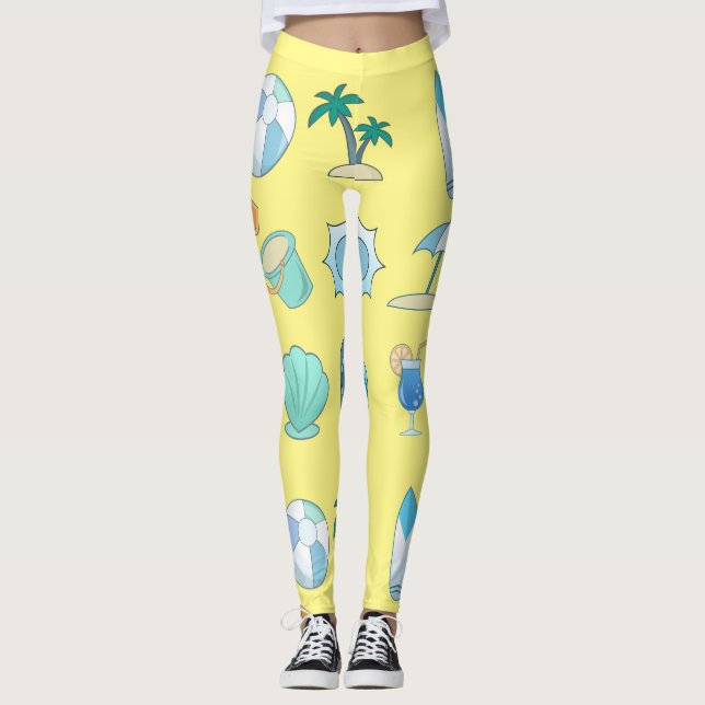 Legging Coisas da vida na praia Thunder_Cove (Frente)