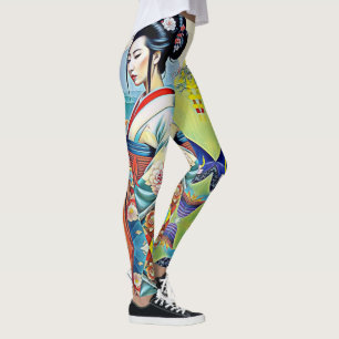 LEGGING COLAGEM DE DESIGNER PRIMAVERA ASIAN