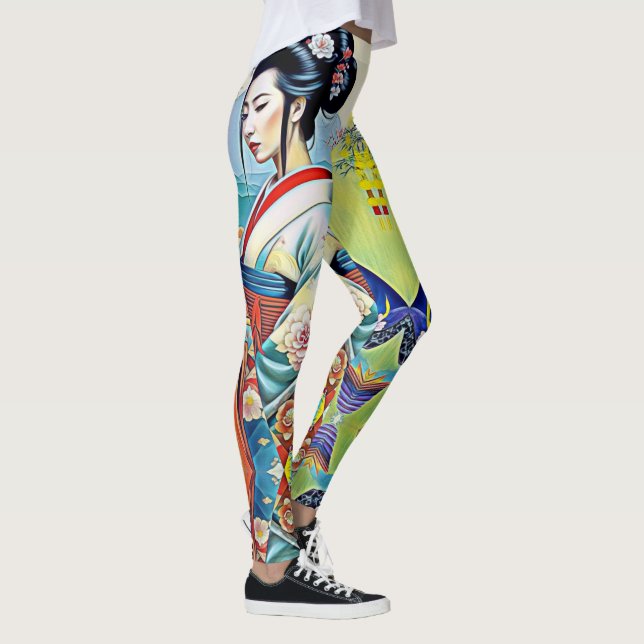 LEGGING COLAGEM DE DESIGNER PRIMAVERA ASIAN (Direita)