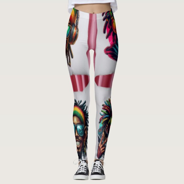 Legging Colagem de Fotos (Frente)