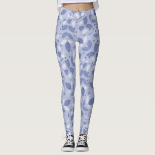Legging Colagem de Harmonia Botânica Pastel