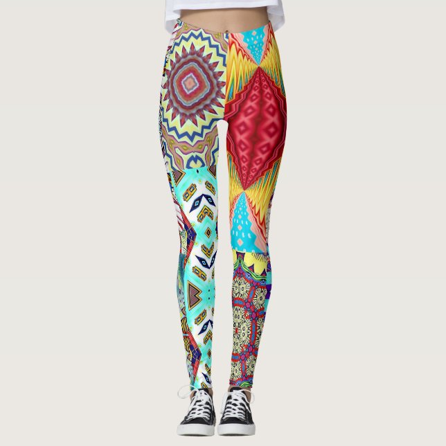 LEGGING COLAGEM DO DESIGNER SUL (Frente)