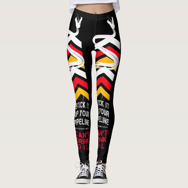 Legging Cole-o acima de seu encanamento (Frente)