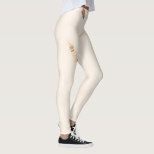 Legging Coleção Boho Popular de Luxo Feathers