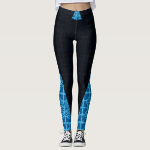 LEGGING COLEÇÃO DE DECO DE ARTE DA CIDADE EMERALD - LEGG