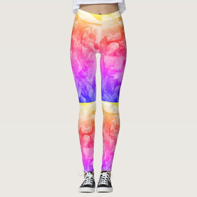 Legging Coleção de Foodie saudável (Frente)