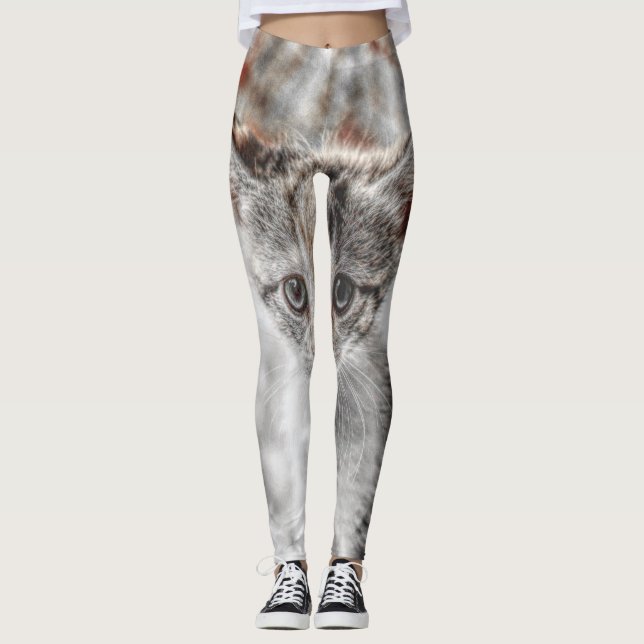Legging Coleção de Gatos Cutos 11 (Frente)