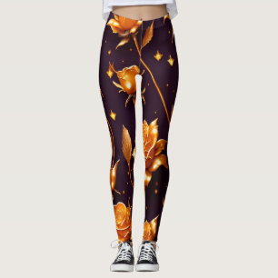Legging Coleção Dourada de Boho Boho de Trendy Luxury