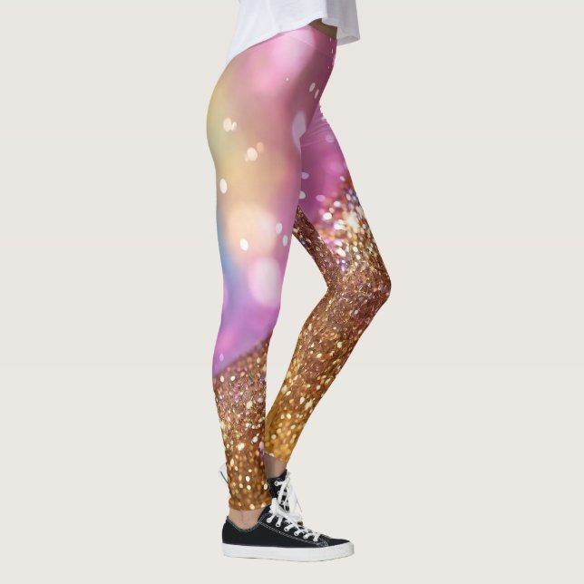 Legging Coleção Holográfica Popular Opal da Glitter (Direita)