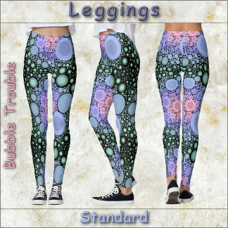 Legging COLEGAS - Problema de Bolha - Design Abstrato