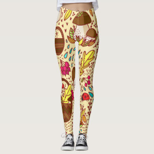 Legging Colheita de outono: Cesta da Melhor Natureza