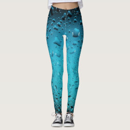 Legging Colírio azul na moda Legal