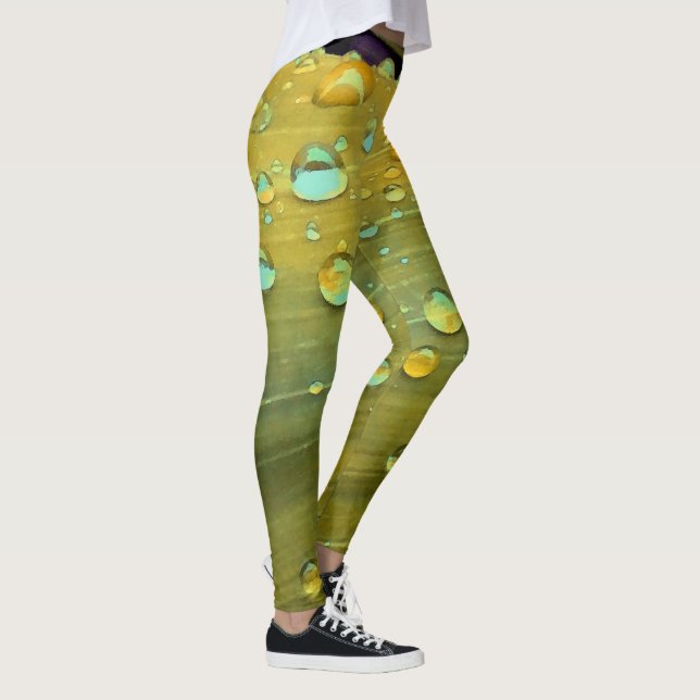 Legging Colírio, Mostarda Espacial Amarelo (Direita)