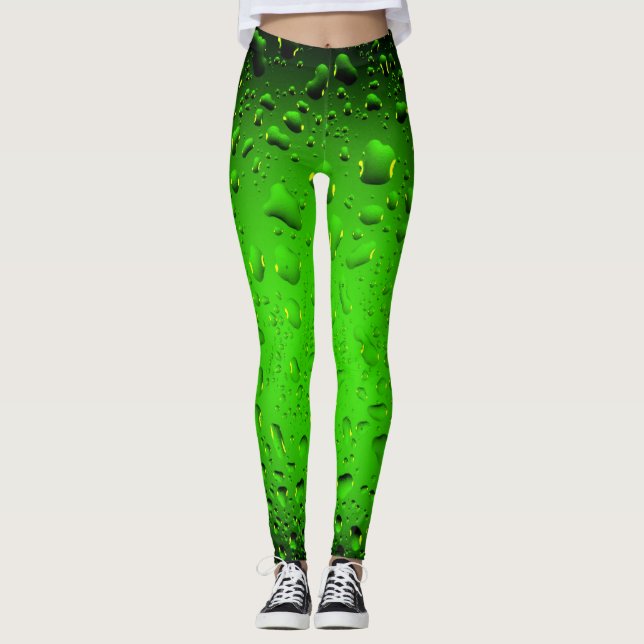 Legging Colírio verde na moda Legal (Frente)
