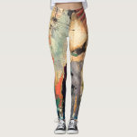 Legging Collage Head<br><div class="desc">Collage Head por Erin Ashley. Apresenta um estilo esbranquiçado com vários recortes de jornal e papel em camadas umas nas outras. | 140547GG</div>