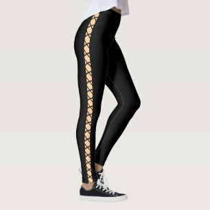 Legging Coloque as pernas de ilusão para cima