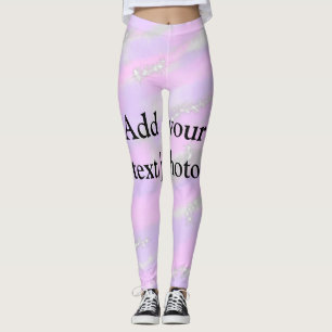 Legging Coloração colorido simples adicione sua foto de te