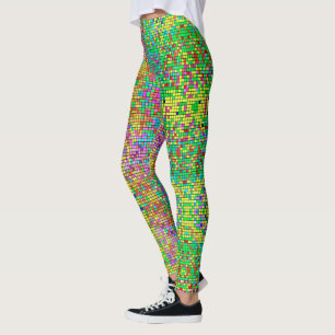 Legging Coloração do Mosaico