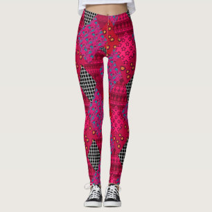 Legging Coloração Vermelha