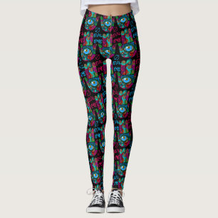 Legging Colorida Groovy Hamsas