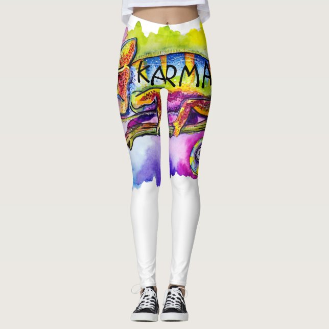 Legging Colorida Karma Chameleon (Frente)