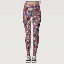 Legging Colorida Vintage Loucura